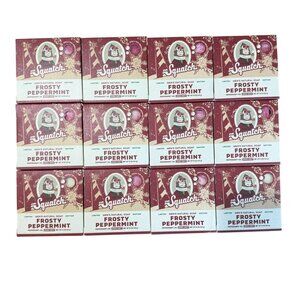 Dr. Squatch Frosty Peppermint Soap Bar 12 Pack Limited Edition Mens Cold Process